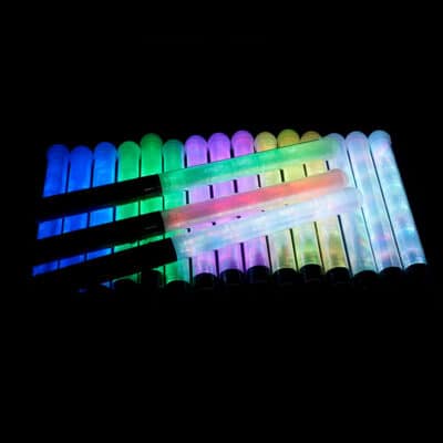 bastões de led com controle remoto