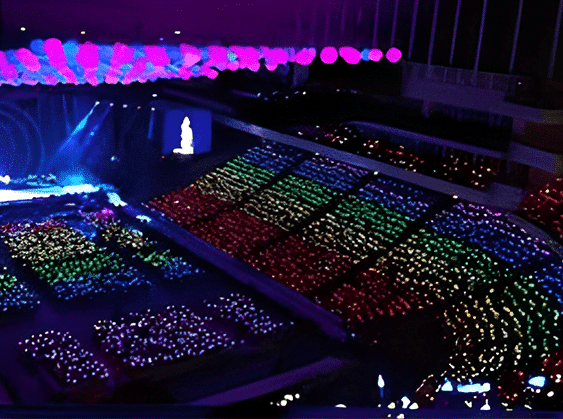 pulseiras com led interativo