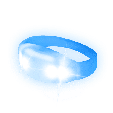 pulseira iluminada