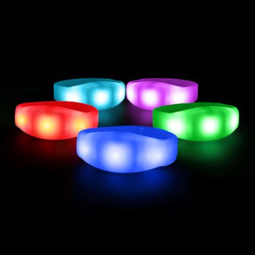Pulseira De LED Ativada Por Som