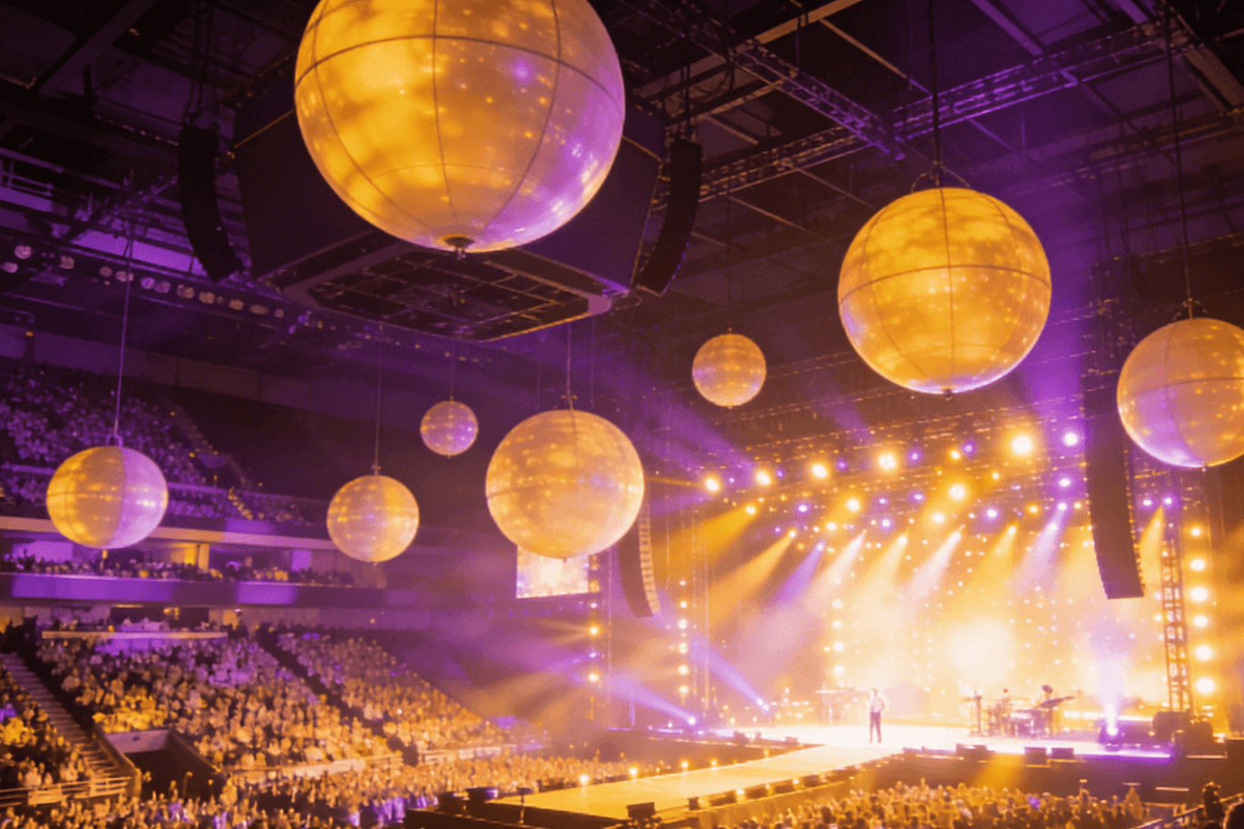 Bolas de LED para shows Esferas LED